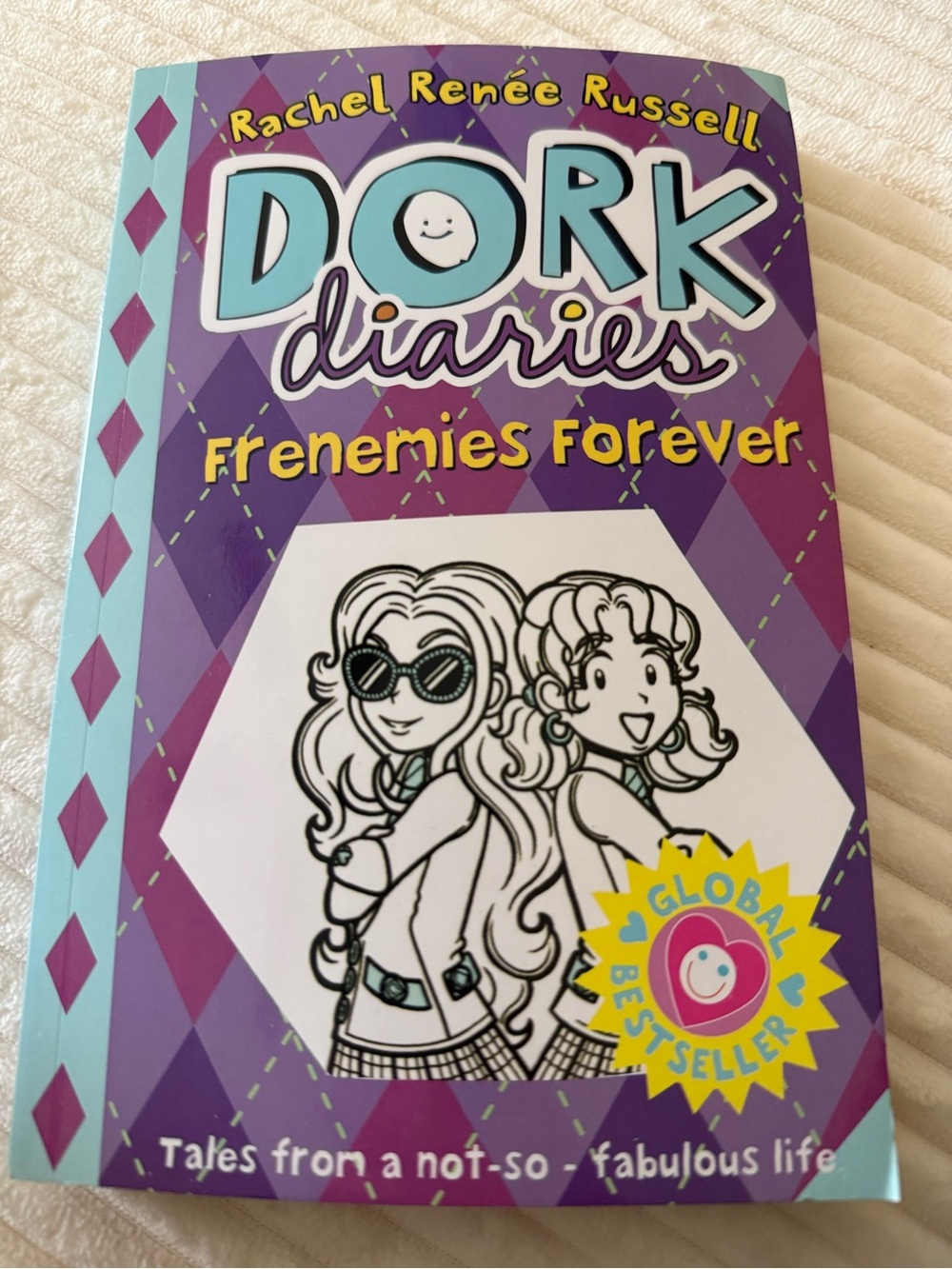 Dork Diaries: Frenemies Forever by Rachel Renée Russell - Purple Kids Book